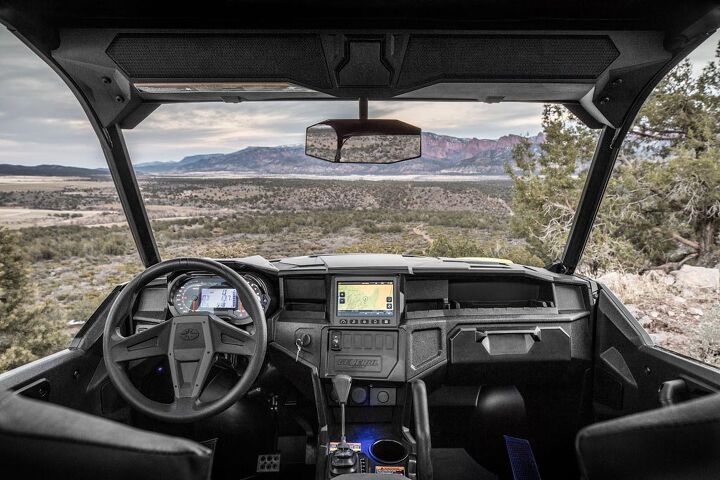 2018 polaris general lineup unveiled, 2018 Polaris General 1000 EPS Ride Command Interior