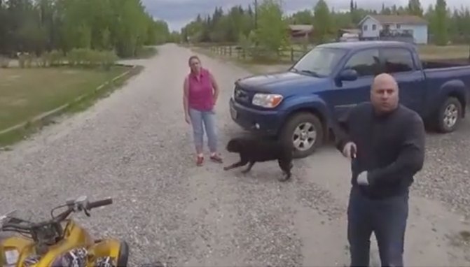 atv rider held at gunpoint by off duty corrections officer video