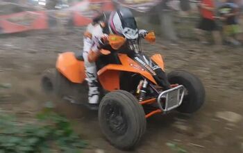 ATV Racer Eats His Handlebars at a GNCC Event + Video