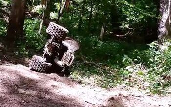 Apparently This Guy Was Determined to Destroy His Quad on This Hill Climb + Video