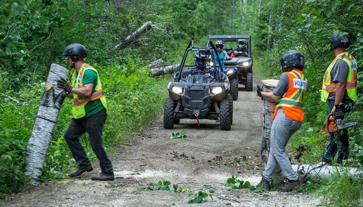 backcountry riding in madawaska valley ontario, ATV Trail Work Madawaska Valley