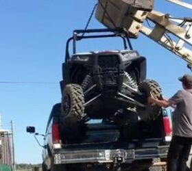 that s one way to unload a utv video