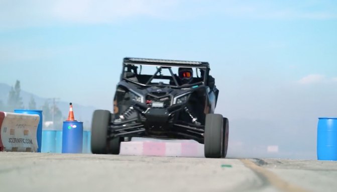 ken block s gymkhana maverick x3 video