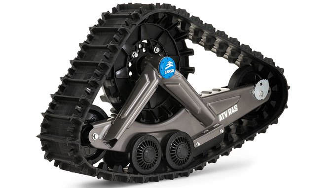 camso working with yamaha on atv track system