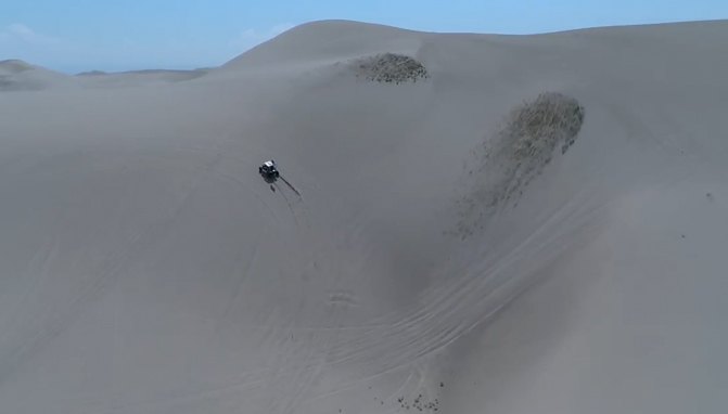 take an aerial tour of the st anthony sand dunes video