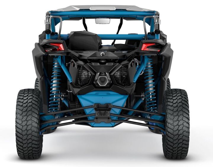 2018 can am maverick x3 x rc turbo and turbo r preview, 2018 Can Am Maverick X3 X rc Turbo R Rear