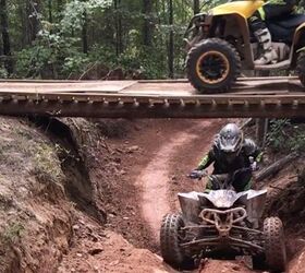 How Would You Feel About an ATV Riding Over Your Head? + Video