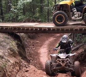 How Would You Feel About an ATV Riding Over Your Head? + Video