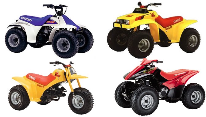 poll which of these 9 popular youth atvs did you own growing up