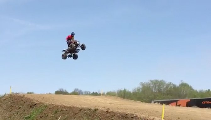 this guy s trying to quad a triple and comes up short video