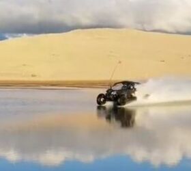 watch this can am maverick x3 walk on water video