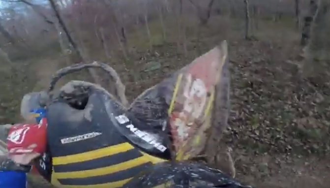 GNCC Pro Brycen Neal Gets Tossed and Recovers in Just 6 Seconds + Video