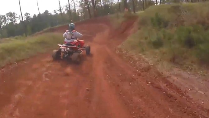 durhamtown s slingshot track is like a never ending rollercoaster video