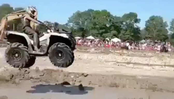 This is What Charging a Mud Hole Looks Like + Video
