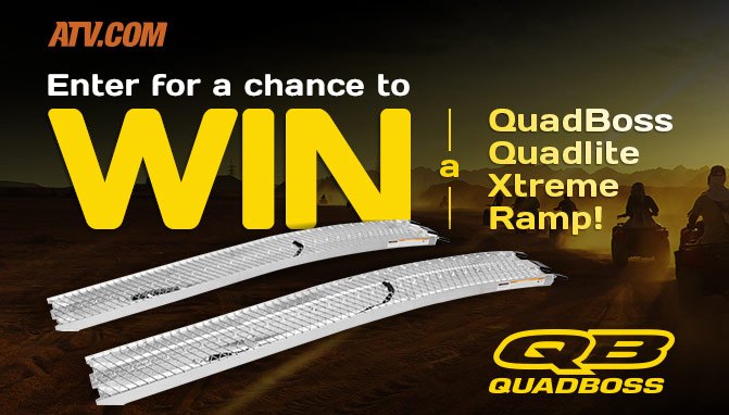 we re giving away a quadboss quadlite xtreme ramp