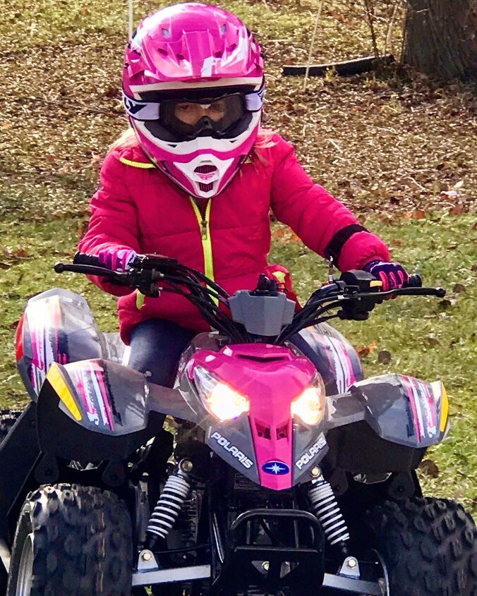 five atv new year s resolutions you can keep, Take a Kid Riding