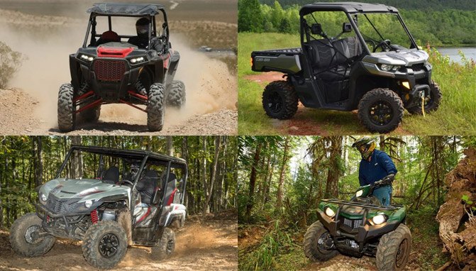 Best ATVs and UTVs of 2017