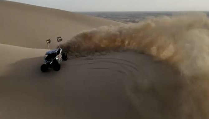 there s nothing quite like roosting fresh untouched sand video