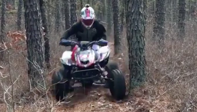 can you thread the needle like a gncc pro video