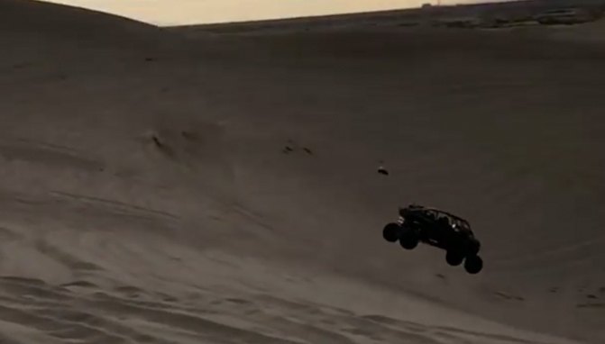 Watch This Polaris RZR Go Weightless + Video