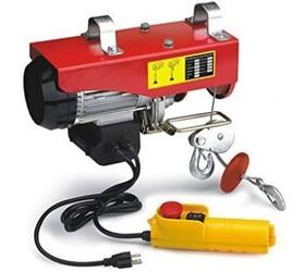 five cheap shop tools you didn t know you needed, Electric Hoist Cheap Shop Tools