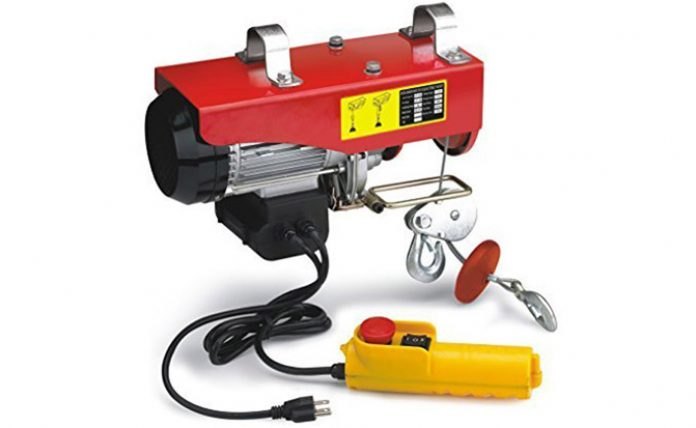 five cheap shop tools you didn t know you needed, Electric Hoist Cheap Shop Tools
