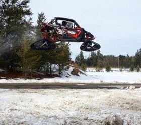 this guy is sending his snow track equipped yxz1000r video