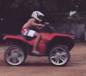 Someone Might Tell This Guy Utility ATVs Can Do More Than Just Burn Donuts + Video