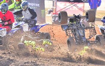 First Turn Carnage at The Fly Racing ATV Supercross in Daytona