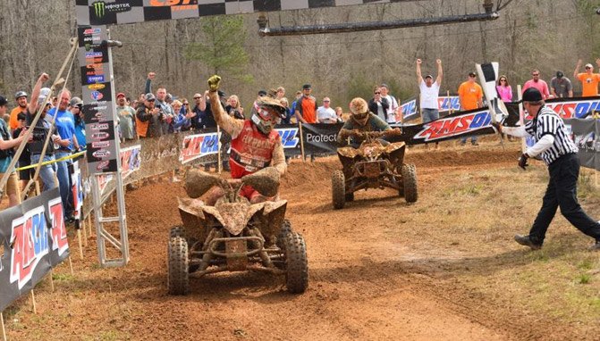 brycen neal earns first ever pro win at maxxis general gncc