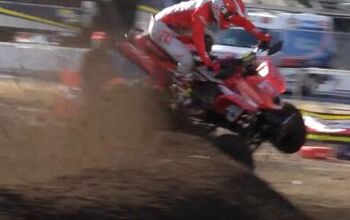 Joel Hetrick's Crash Save at the Daytona ATV Supercross + Video