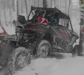 6 inches of snow is definitely not the norm in cross country racing video