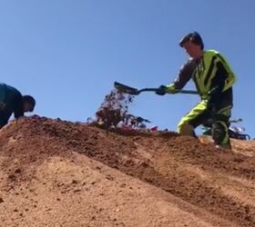125 feet off of a hand shoveled jump is just plain nuts video
