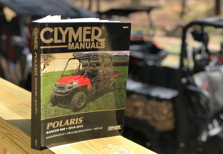 utv wrenching chasing down a wiring problem in a polaris ranger crew, Clymer Polaris Ranger 800 Manual