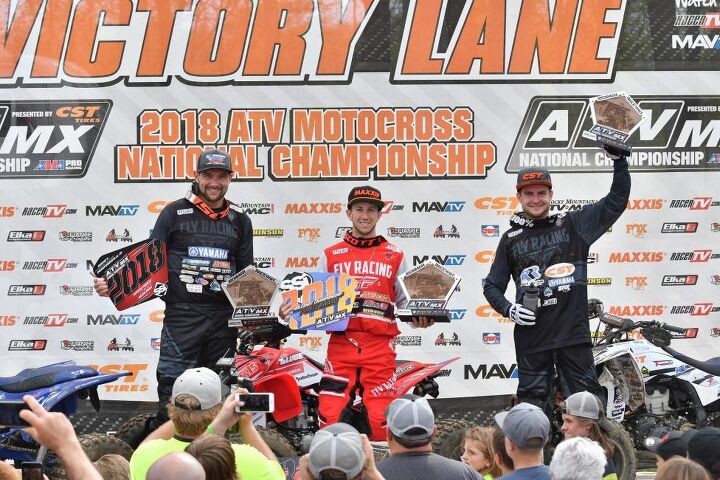 hetrick sweeps motos at ironman raceway, Ironman MX Podium