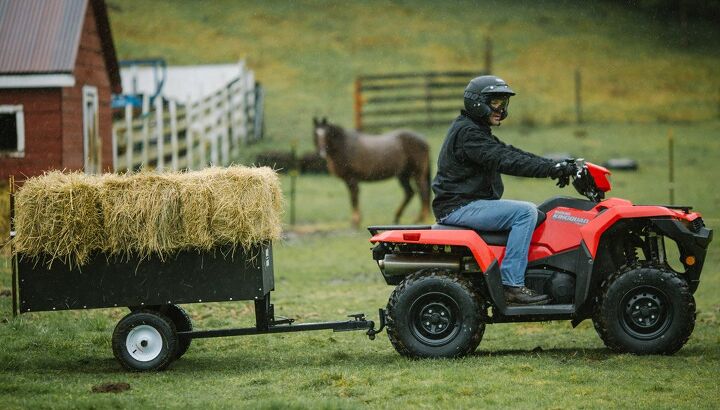 2019 suzuki kingquad lineup preview, 2019 Suzuki KingQuad Towing