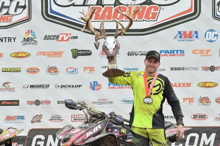 mcclure wins x factor whitetails gncc, Jarrod McClure Trophy