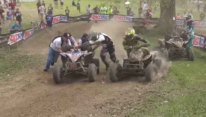 this has to be the craziest finish in gncc racing history video