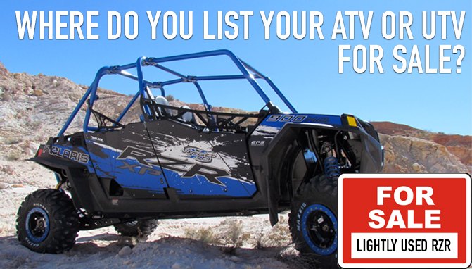 Poll: Where Do You List Your ATV or UTV For Sale?