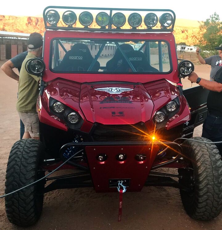 hitting the trails at the 2018 rally on the rocks, Custom Kawasaki Teryx