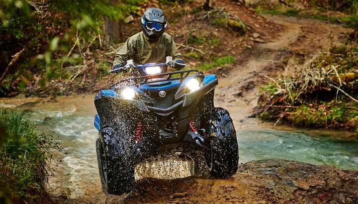 2019 yamaha grizzly eps se preview, 2019 Yamaha Grizzly EPS SE Front