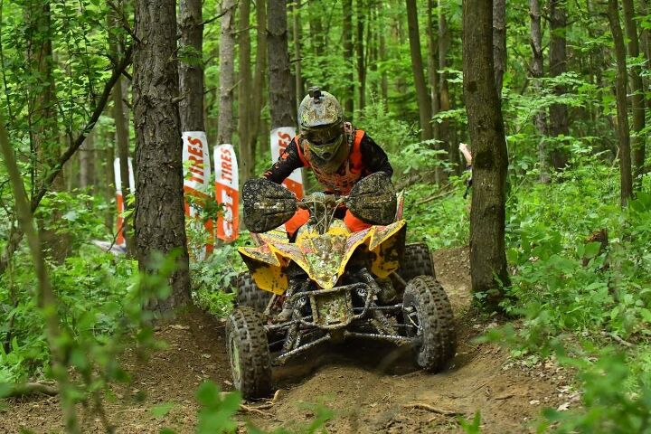 fowler holds off borich to win dunlop tomahawk gncc, Hunter Hart