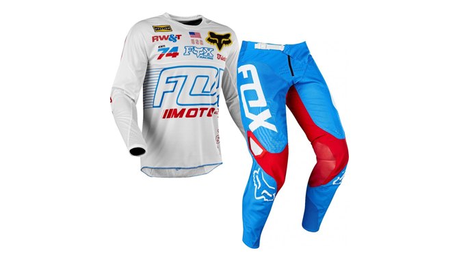 FOX Racing Red White and True Special Edition: Off-road Gear