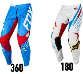 fox racing red white and true special edition off road gear
