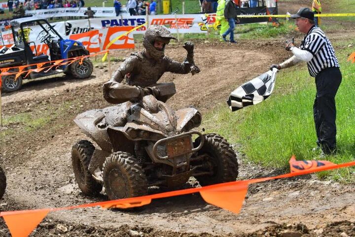 chris borich picks up first win since 2014 at snowshoe gncc, Landon Wolve Showshoe GNCC