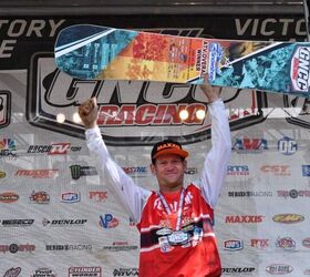 chris borich picks up first win since 2014 at snowshoe gncc, Chris Borich Trophy Showshoe GNCC