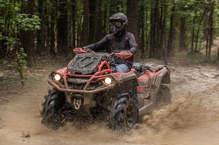 five of the best atvs for mudding, Can Am Outlander XMR 1000R