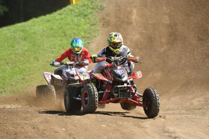 joel hetrick sweeps motos at unadilla atvmx national, Kaczmarzyk and Rowe Unadilla