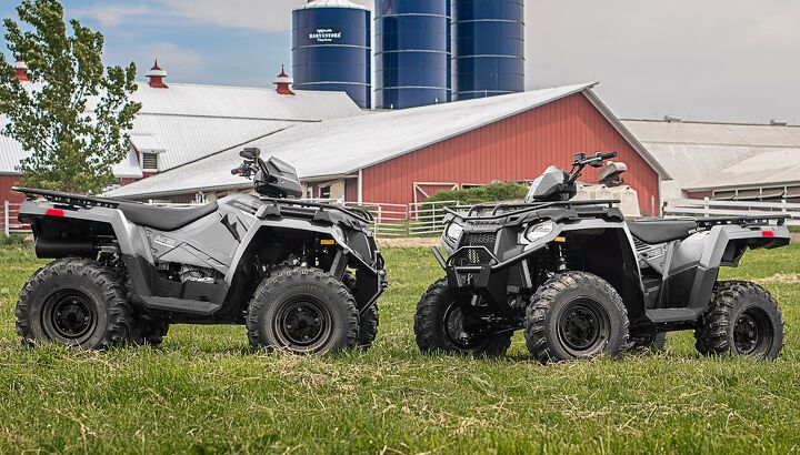polaris four wheelers lineup has something for every budget