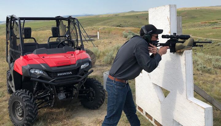 Long Range Rifle Shooting With the Honda Pioneer